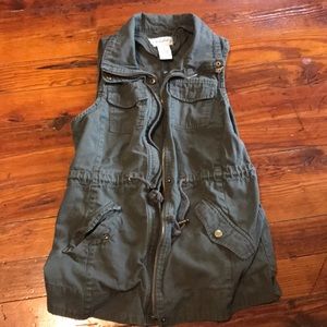 Green Utility Vest Size S